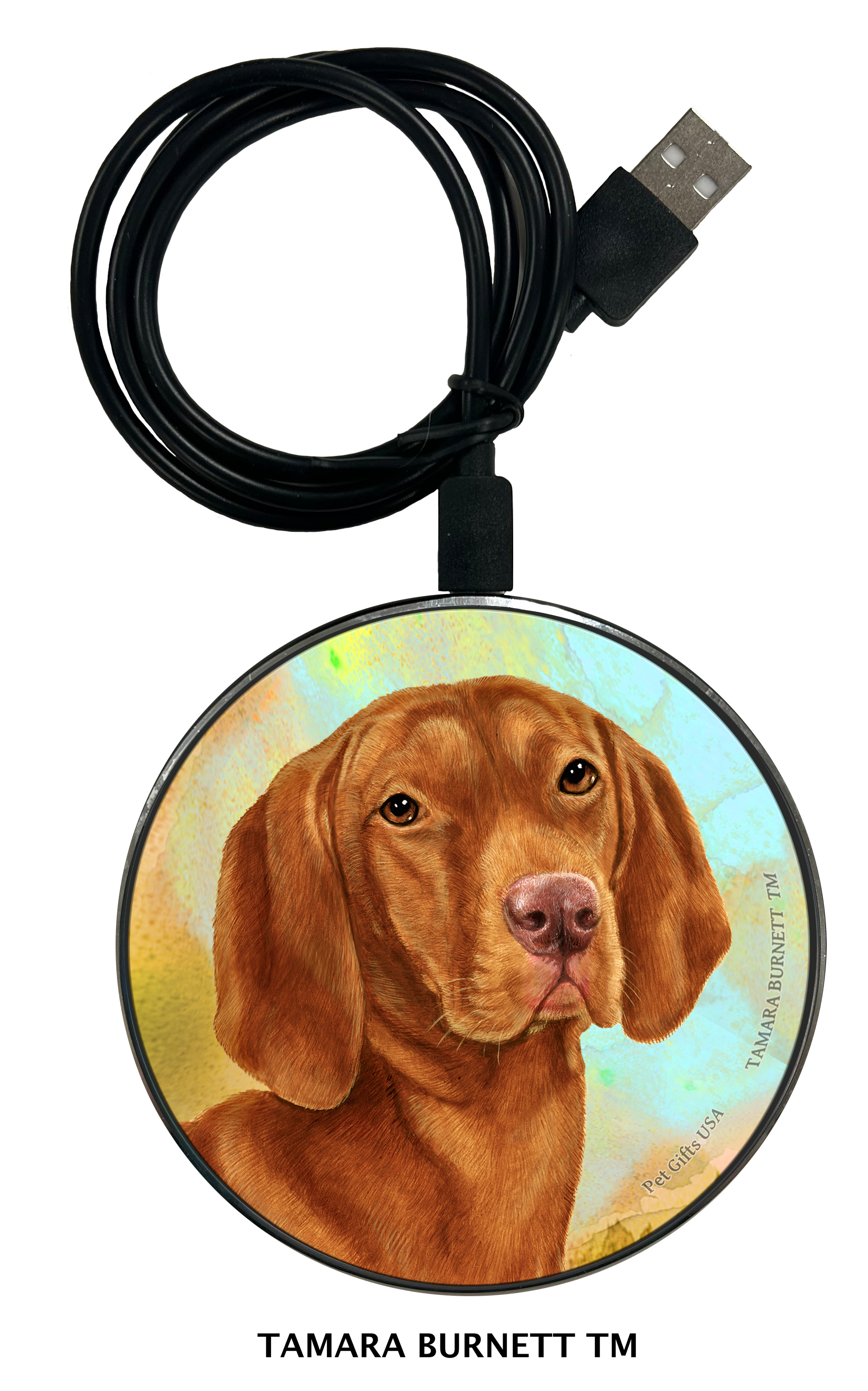 An image of product 30055 - Vizsla - Zoomies Phone Charger